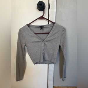 Forever 21 cropped long sleeve